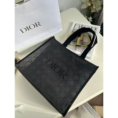 Dior Beauty Black Mesh Tote Bag – (GWP)