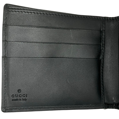 Gucci Black GG Bifold Wallet
