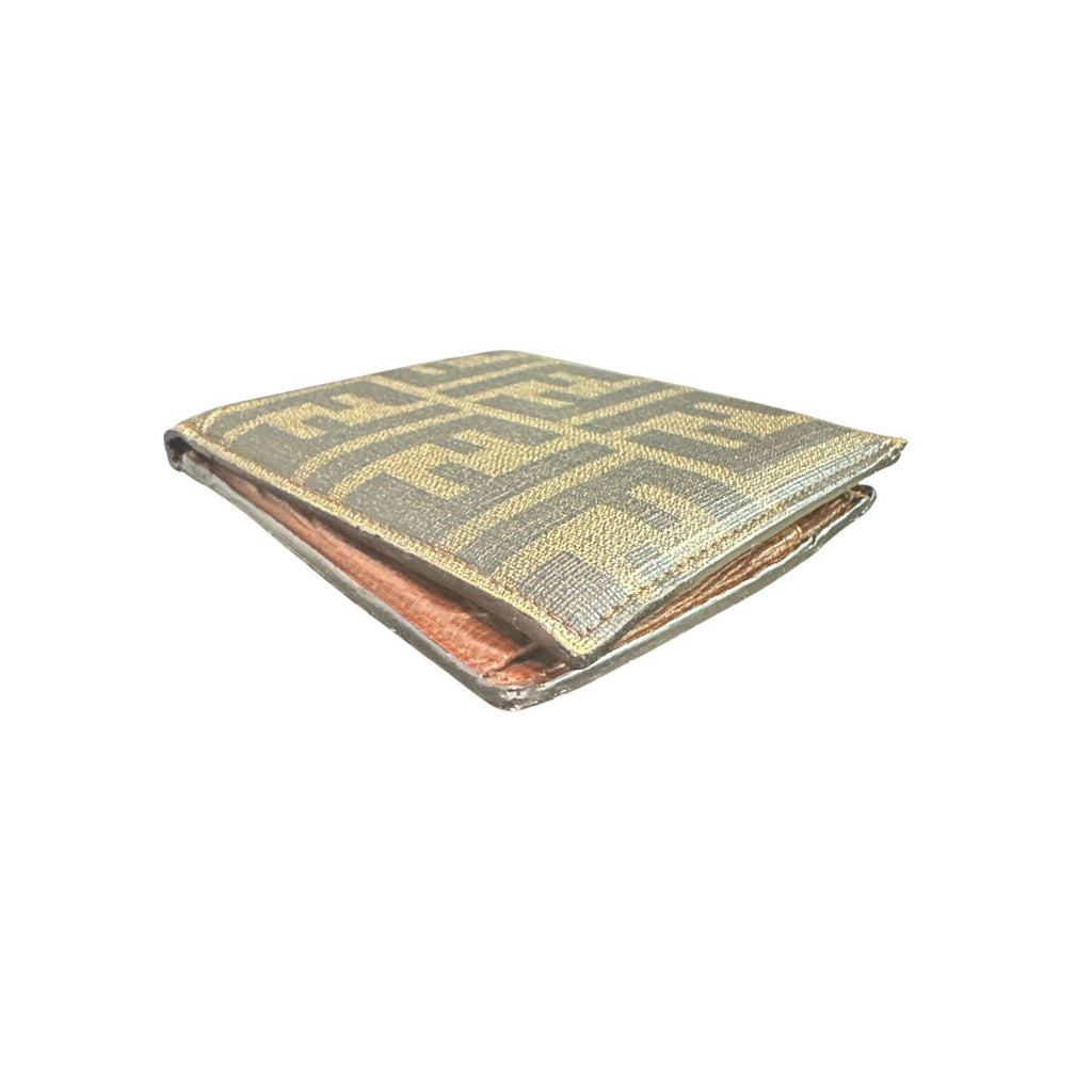 Authentic Fendi FF Zucca Trifold Wallet – Made in Italy