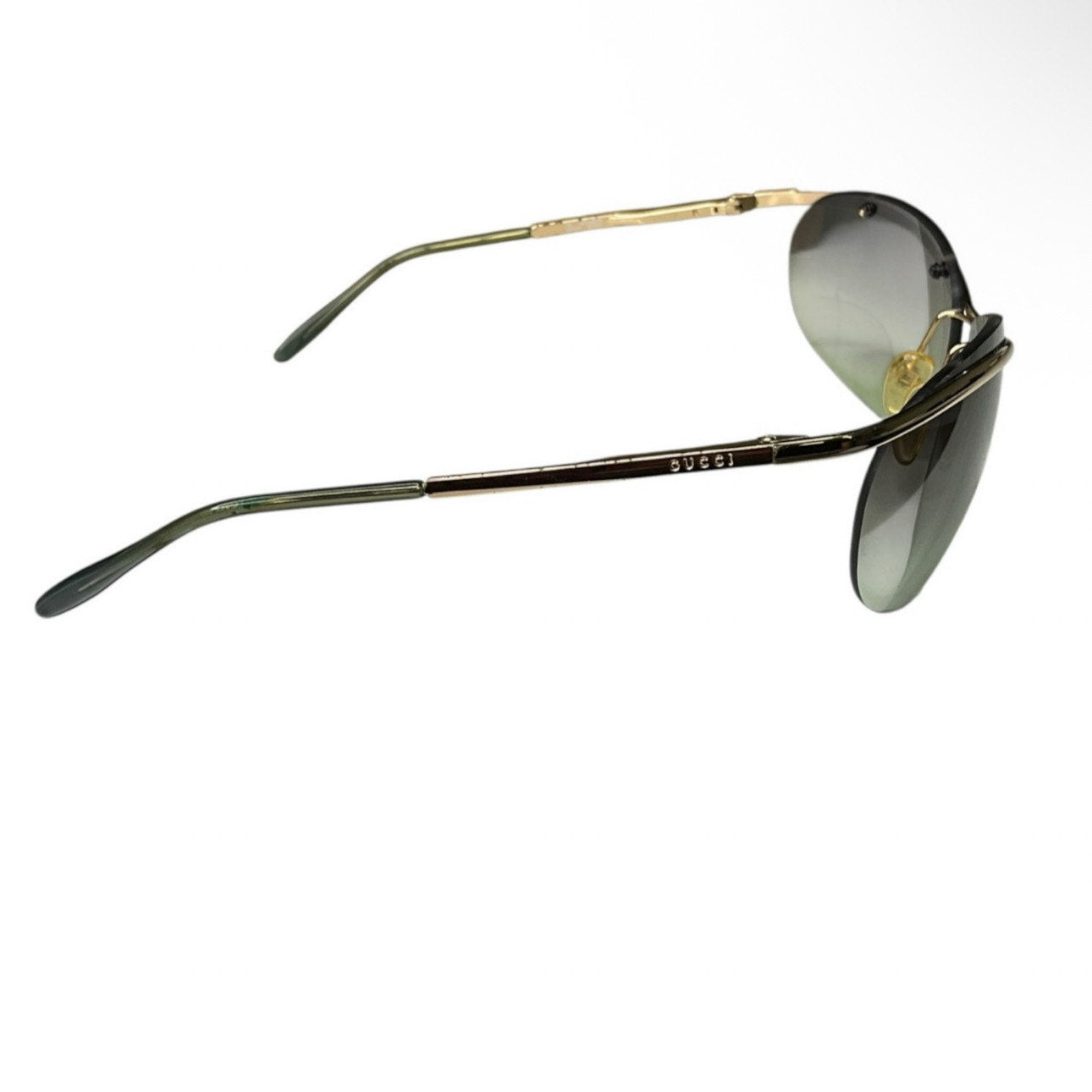 Gucci Sunglasses Green - Gold