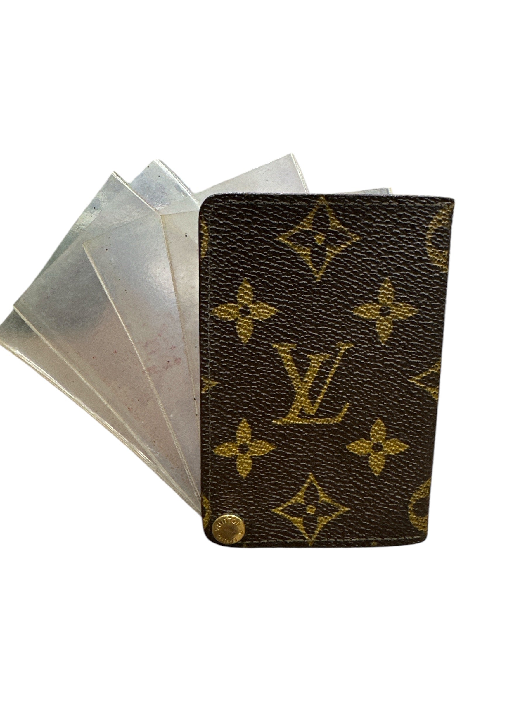 Vintage Louis Vuitton 1986 LV Monogram Card Holder - Clairely Amazing