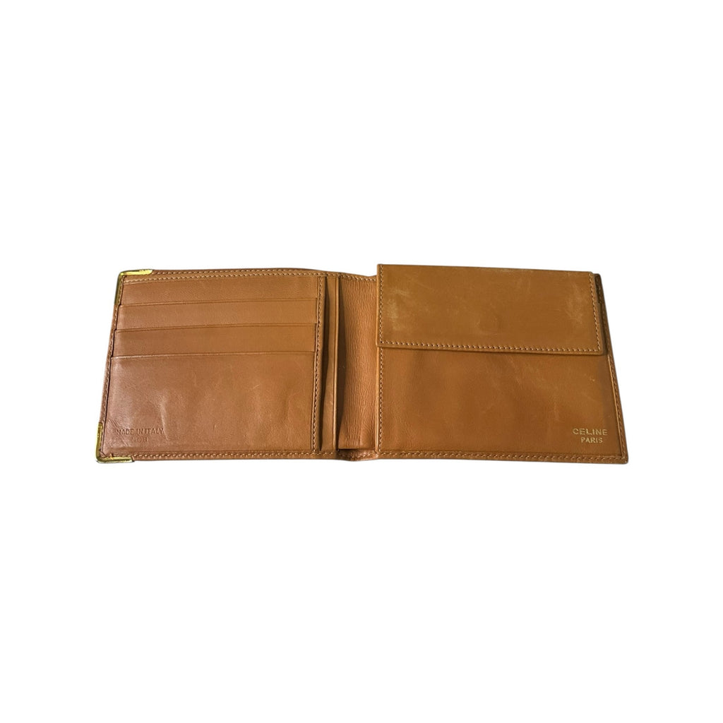 Authentic Céline Macadam Canvas Bifold Wallet – Pre-Owned Excellent Condition