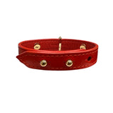 Louis Vuitton Leather Monogram Flower Bracelet - Clairely Amazing