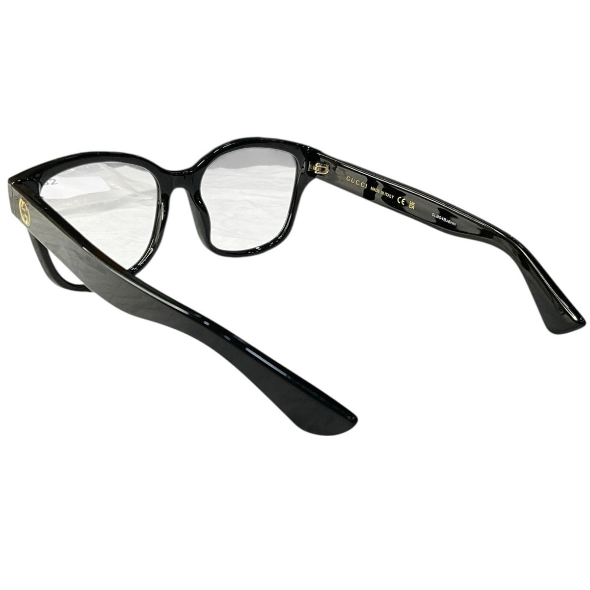 Gucci GG1340O 001 Black Rectangular 54mm Women's Eyeglasses