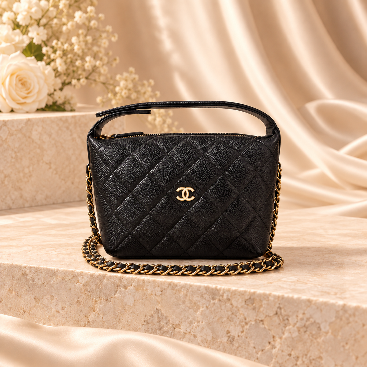 25C Quilted Lunch Box Mini Crossbody Bag – GWP Item
