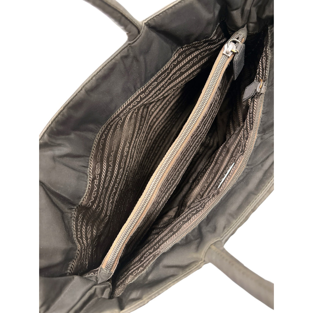 Prada Tessuto Brown Bag