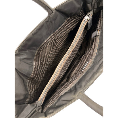 Prada Tessuto Brown Bag