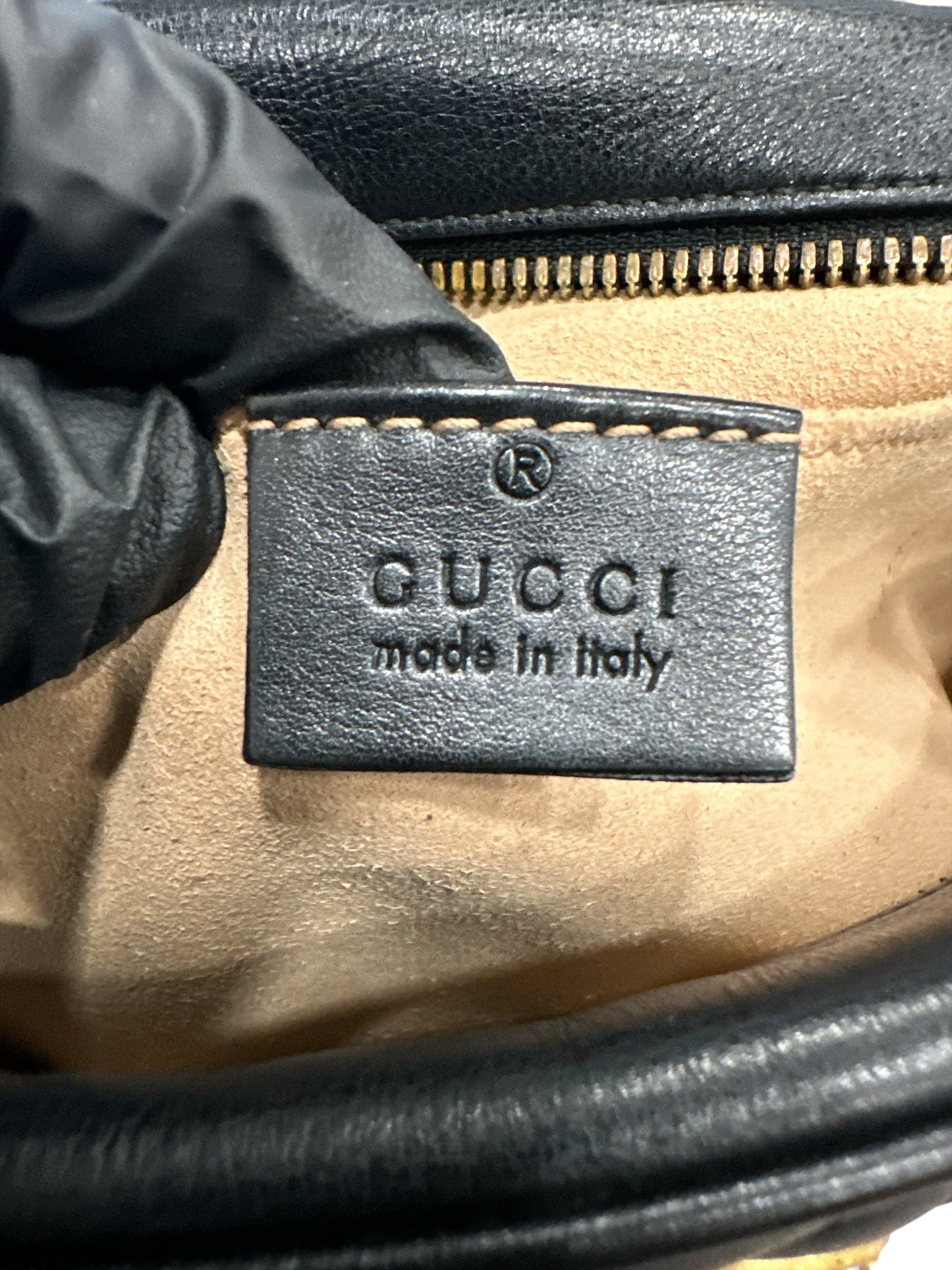 Gucci  Calfskin Matelasse Studded Small Pearly - Clairely Amazing