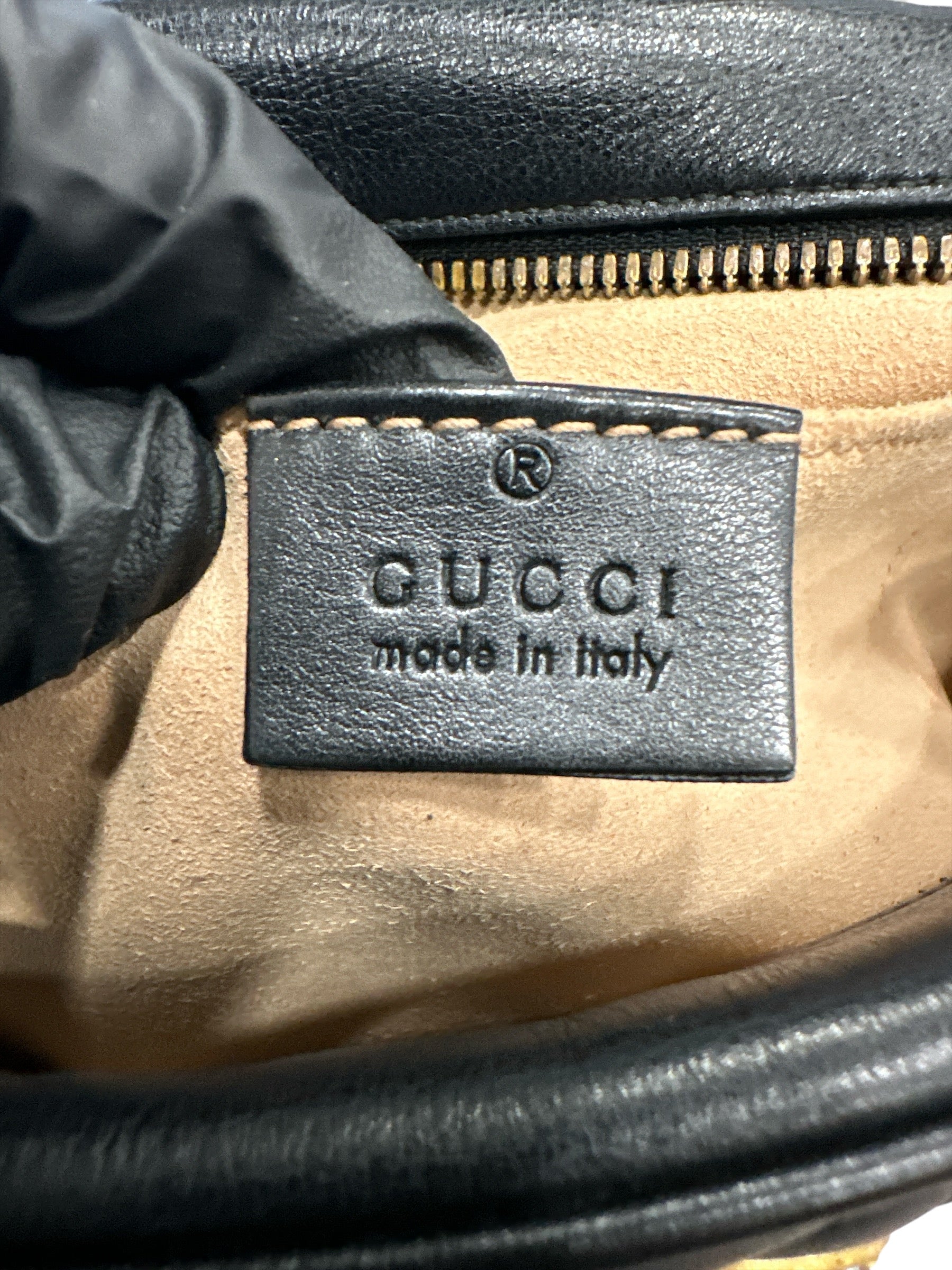 Gucci  Calfskin Matelasse Studded Small Pearly - Clairely Amazing