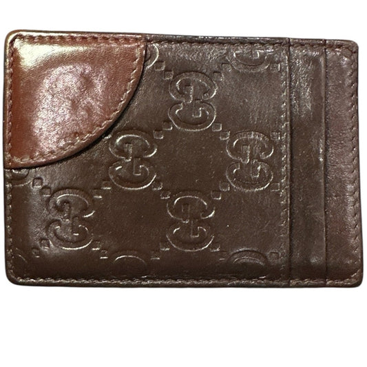 Gucci Guccissima Card Holder