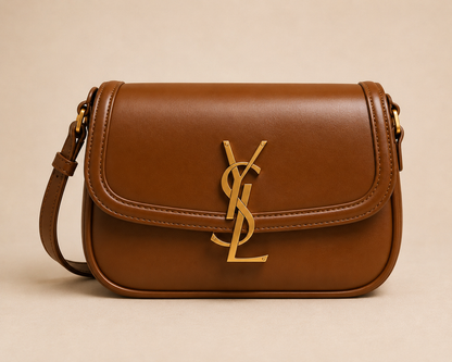 💎 Premium Fashion Shoulder Bag – Caramel Brown