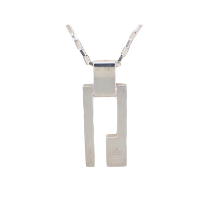 Gucci G plate Silver necklace - Clairely Amazing