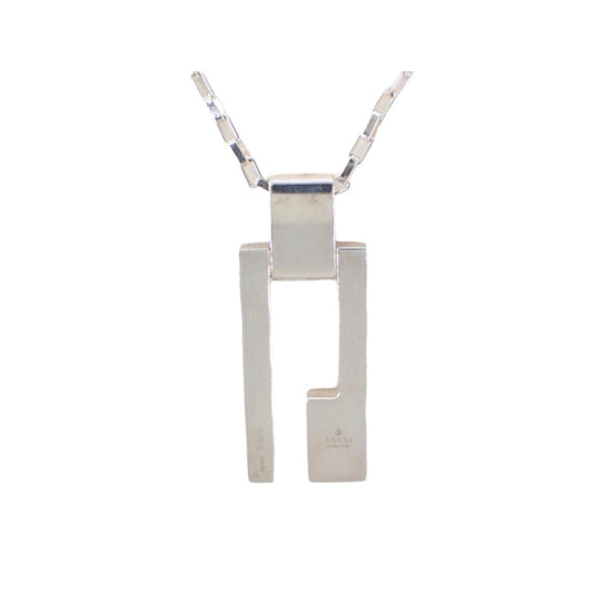 Gucci G plate Silver necklace - Clairely Amazing