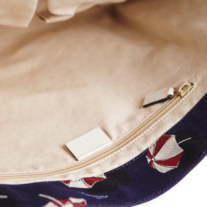 Gucci Canvas Umbrella Tote Bag
