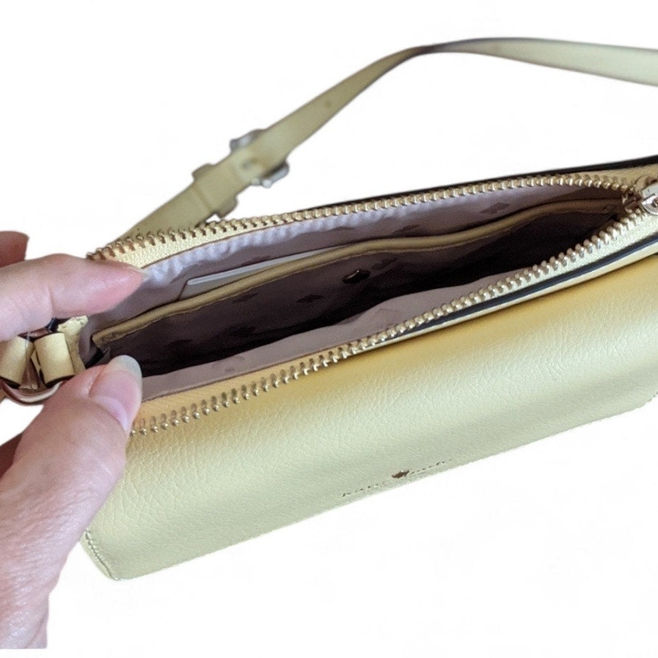 kate spade new york Greene Street Karlee Leather Crossbody Butter