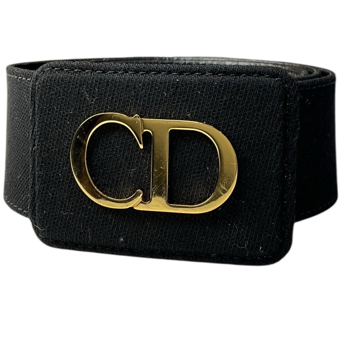 Christian Dior Leather and Cloth Belt