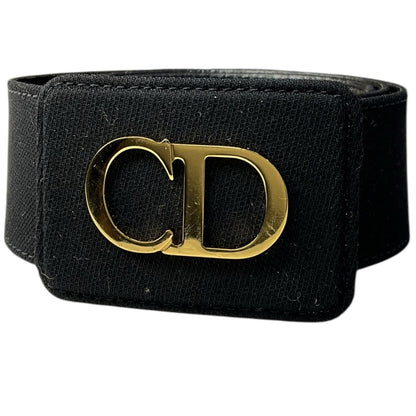 Christian Dior Leather and Cloth Belt