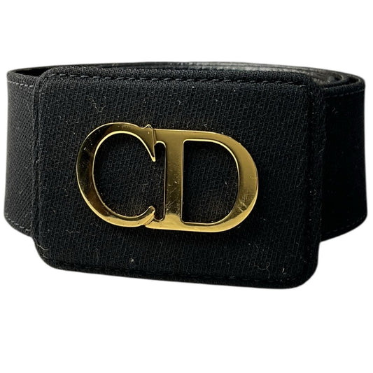 Christian Dior Leather and Cloth Belt