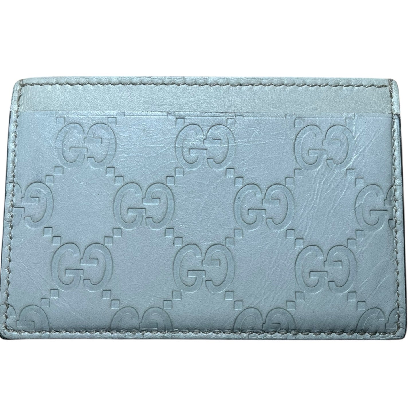 GG Gucissima Ivory Card Holder