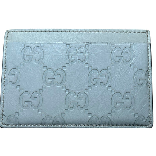 GG Gucissima Ivory Card Holder