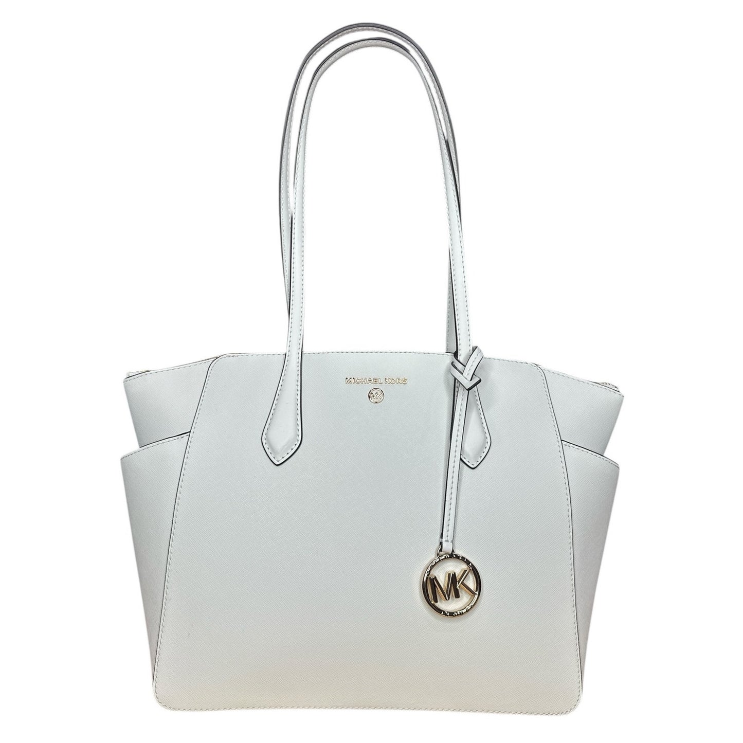 Michael Kors Women's Marilyn Medium Saffiano leather Top-Zip Tote Bag