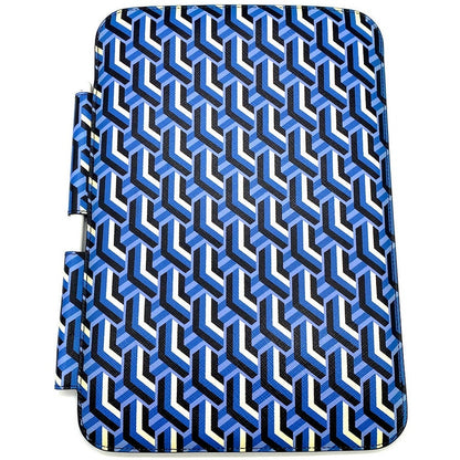 Prada Saffiano Leather Geometric Pattern iPad Case