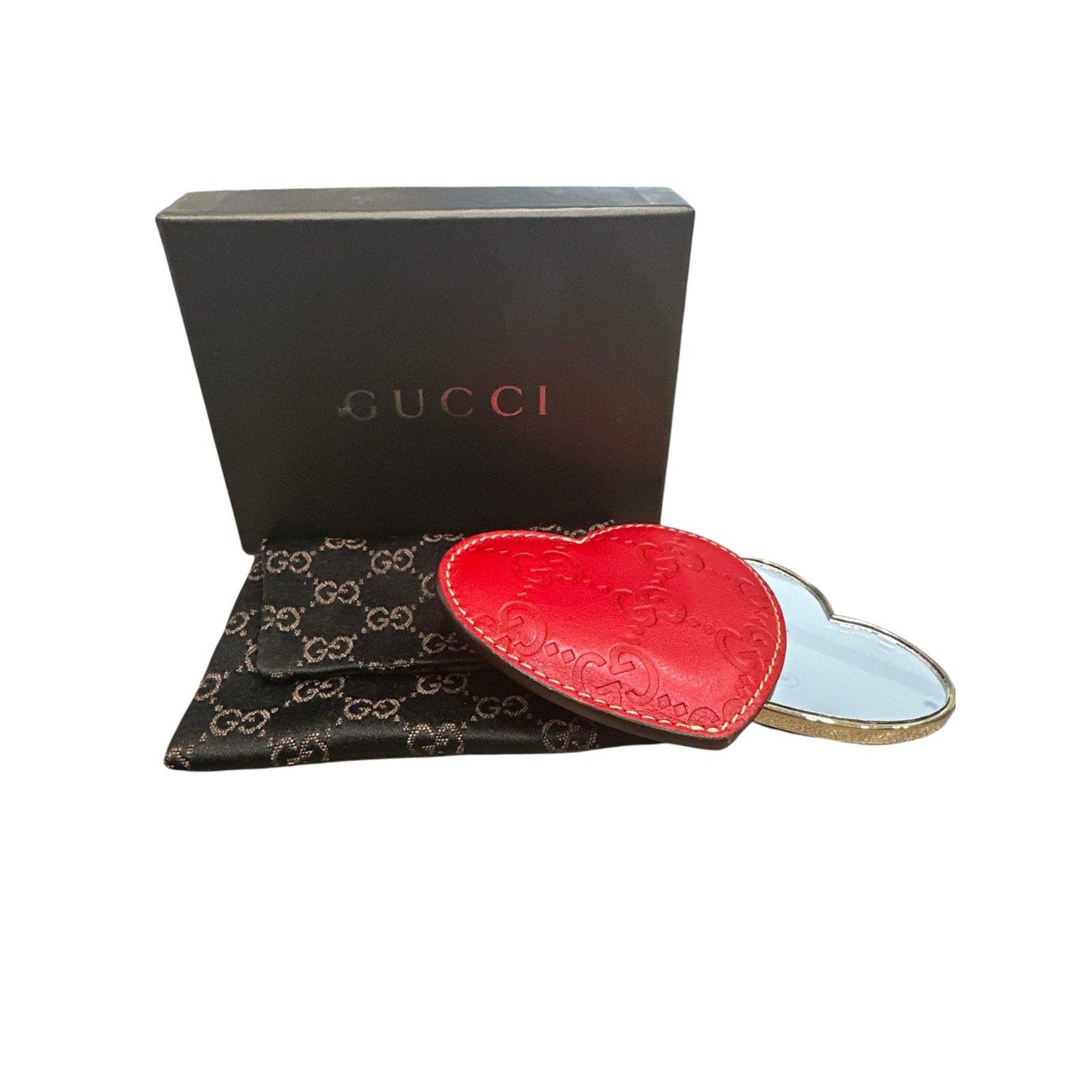 Gucci Heart Pocket Mirror