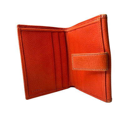LOEWE Orange Compact Wallet