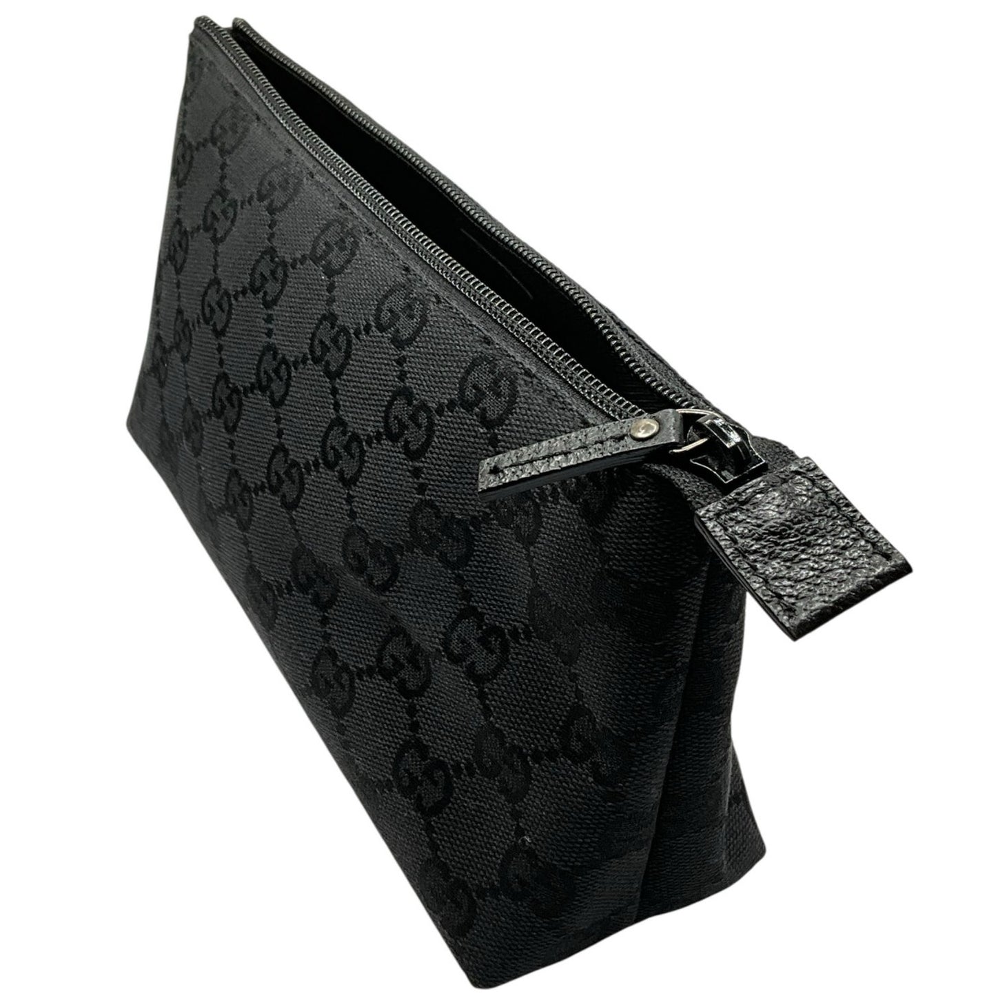 Gucci Black Canvas Pouch