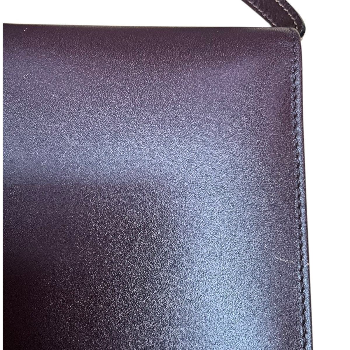 Gucci Brown Leather Wallet Shoulder Strap
