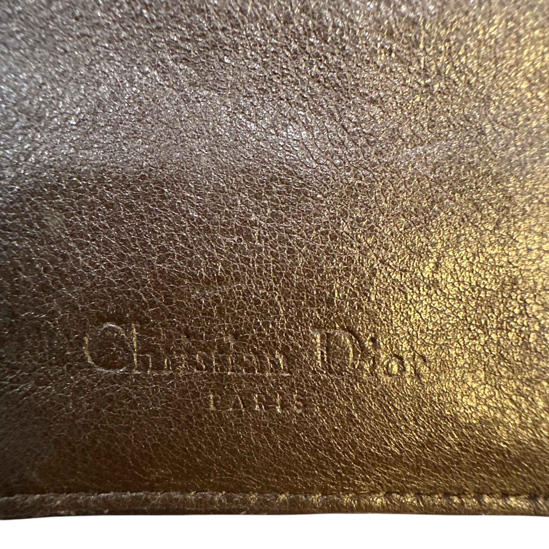 CHRISTIAN DIOR 
Monogram Rasta Saddle Wallet Beige - Clairely Amazing