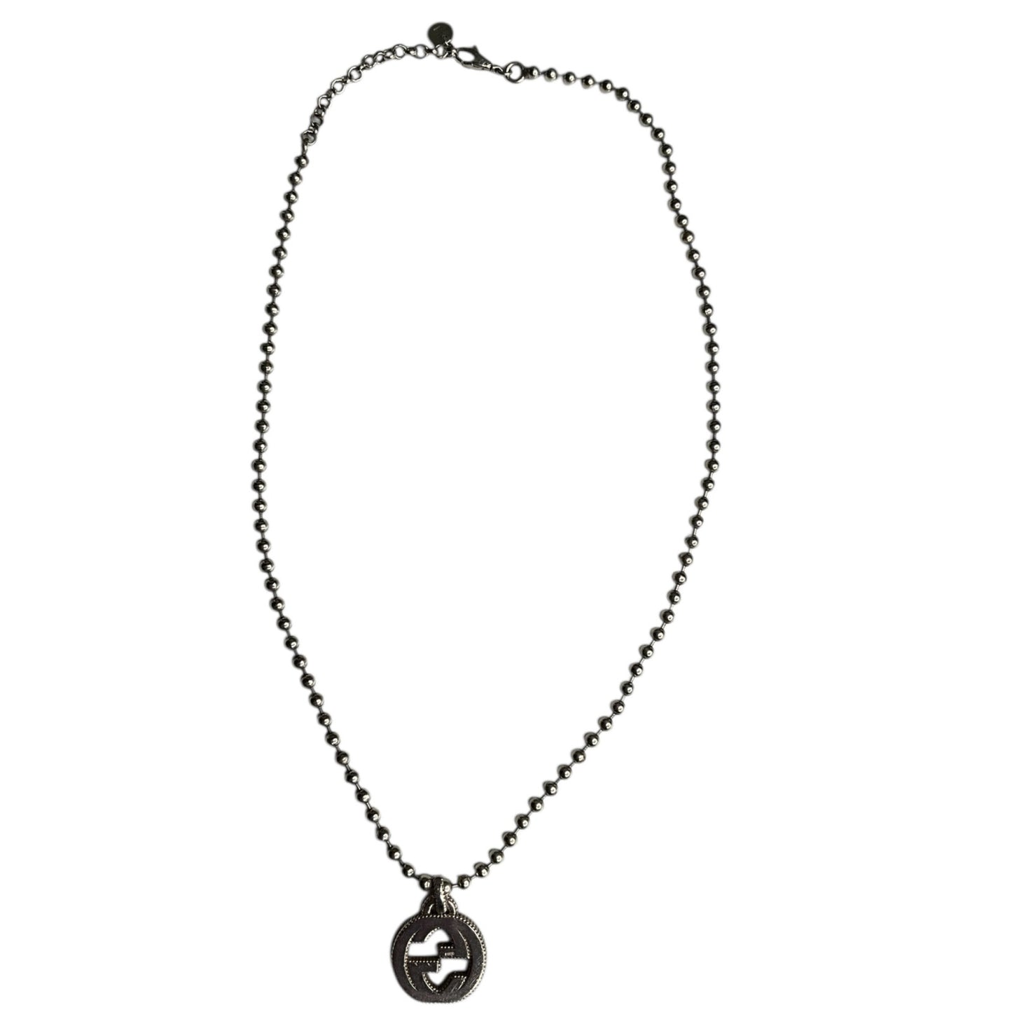 Gucci Women's G Necklace Silver