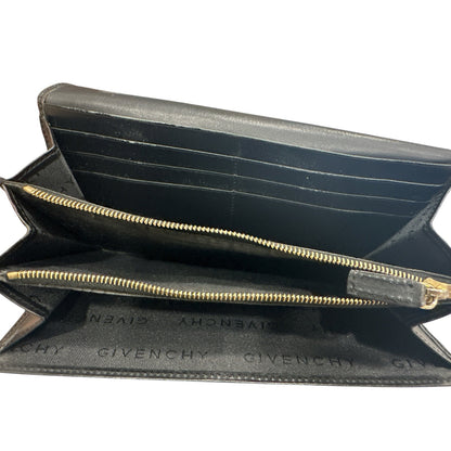 Givenchy Monogram Black Canvas Wallet