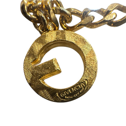 Givenchy G Charm Gold Bracelet