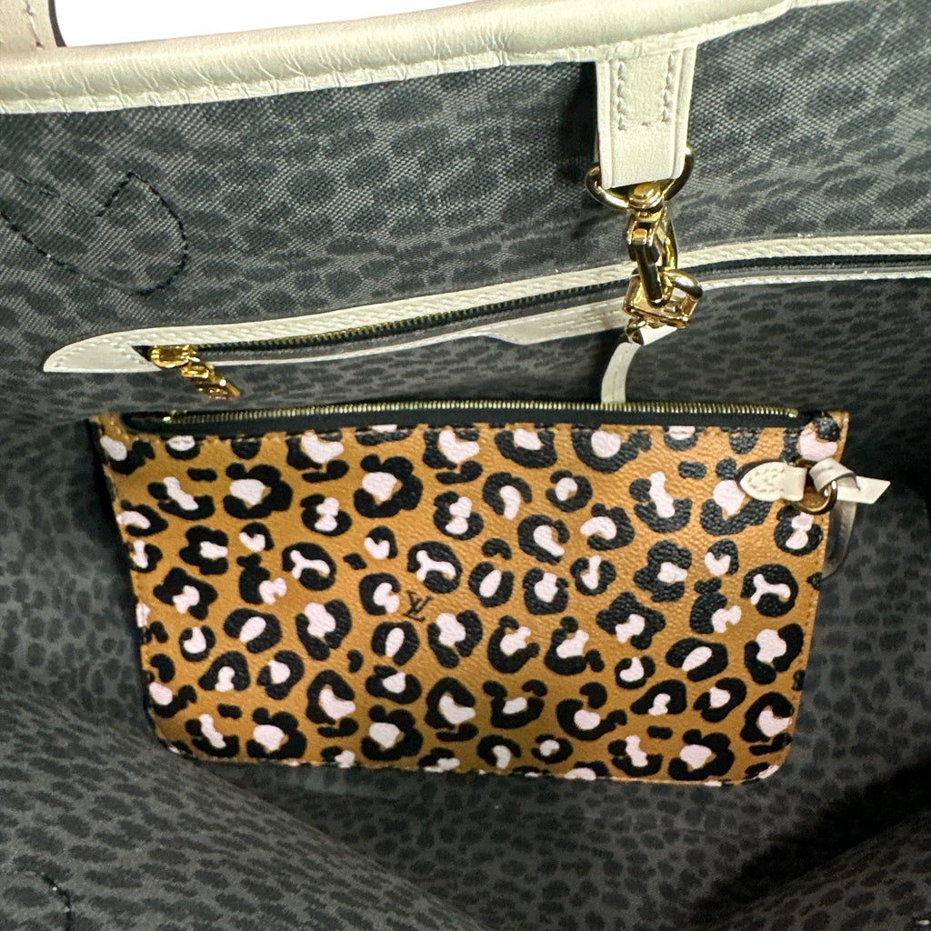 Louis Vuitton Wild at Heart Neverfull leather Tote MM - Clairely Amazing