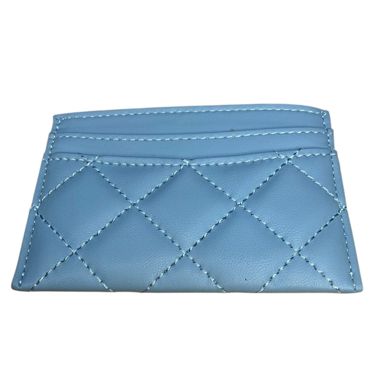 Chanel Beaute Luxury Quilted Leather Card Holder