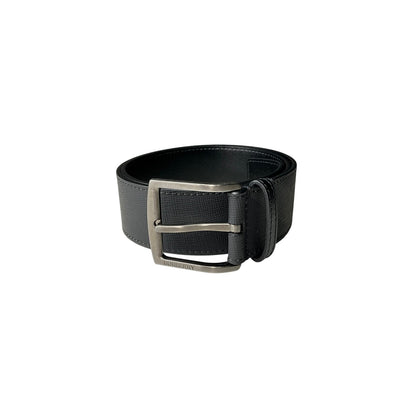 Burberry Check Charcoal Belt