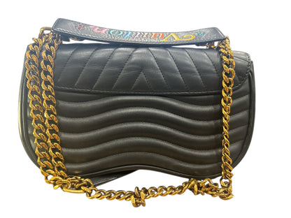 LOUIS VUITTON 
Calfskin New Wave Chain MM Black - Clairely Amazing