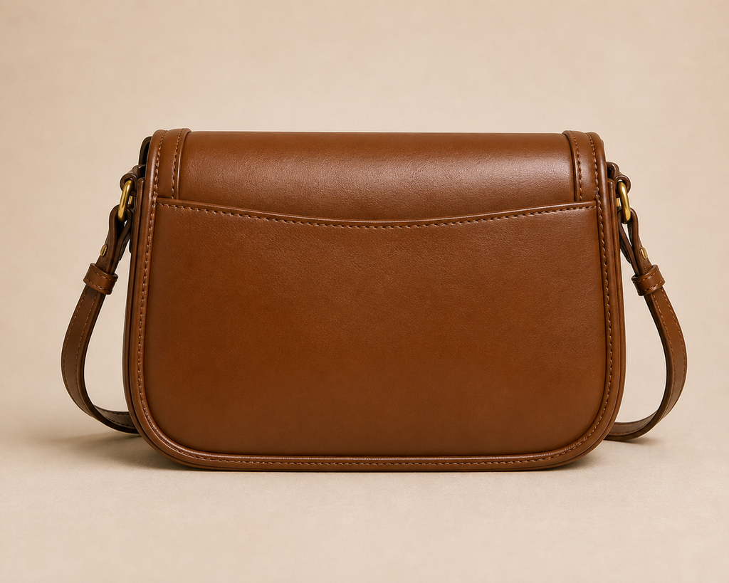 💎 Premium Fashion Shoulder Bag – Caramel Brown