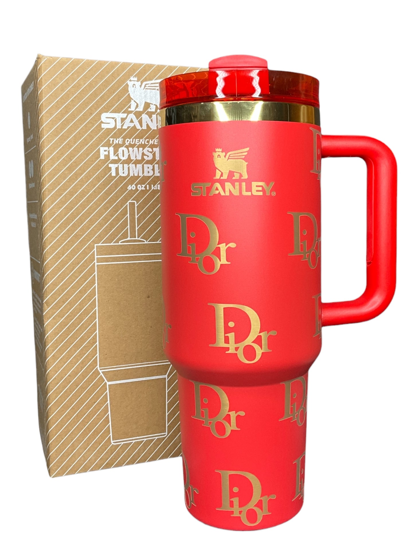 40 oz Fashion Tumblers – Luxury-Inspired Designs