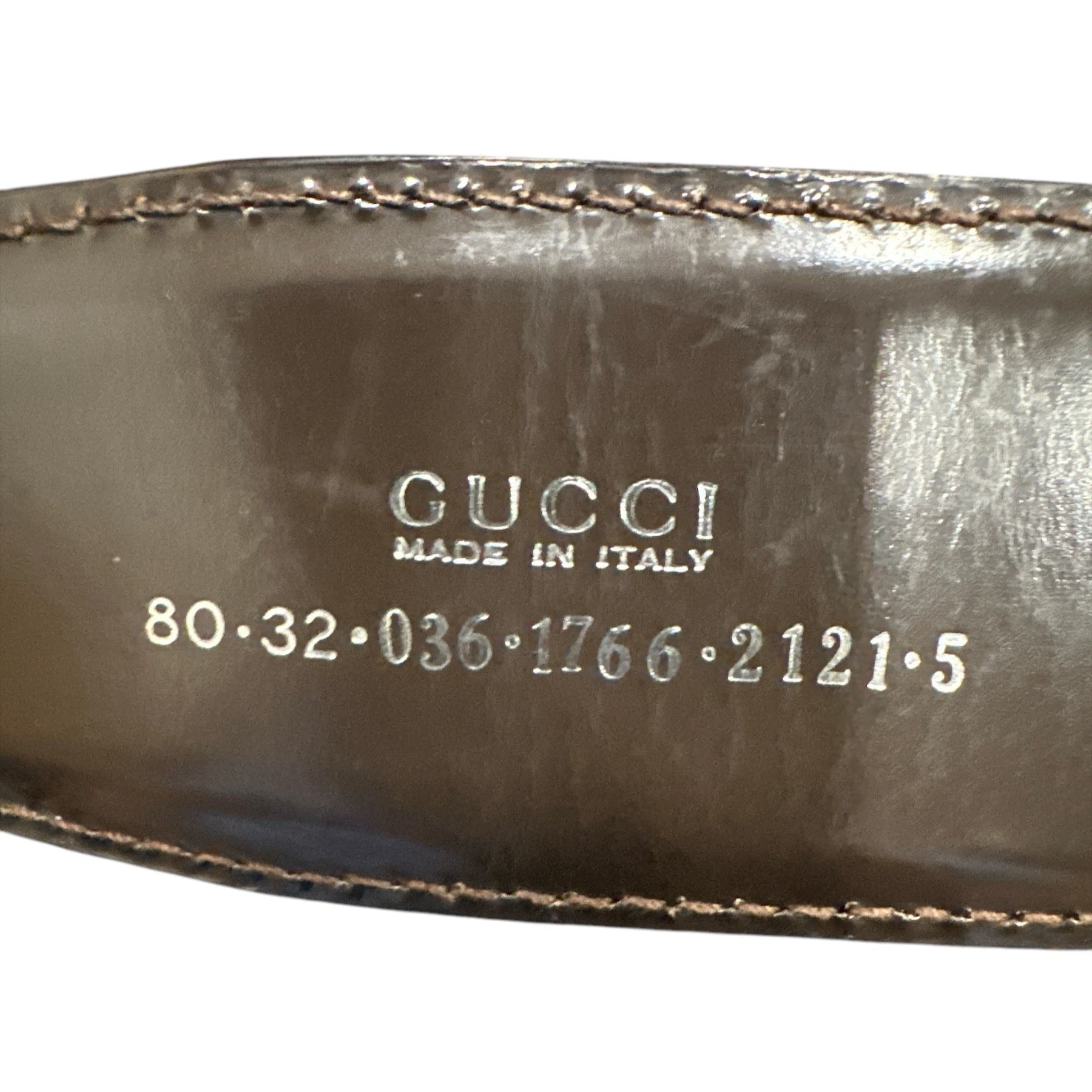 Gucci GG interlocking Silver Buckle Belt - Clairely Amazing