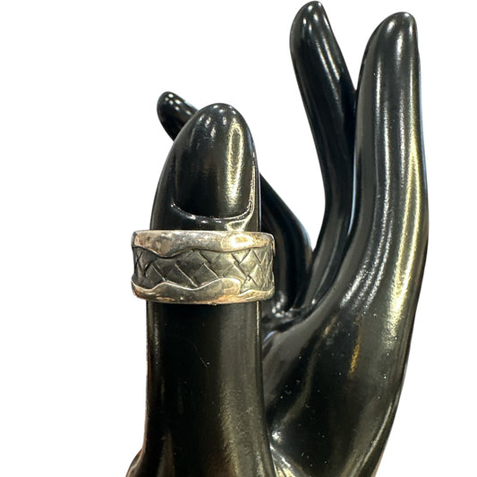 Bottega Veneta Silver Ring - Clairely Amazing