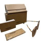 BURBERRY Sunglasses Peach Brown Gradient - Clairely Amazing