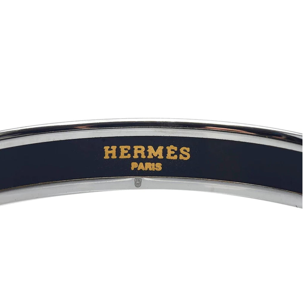 Hermes Caleche Blue Bangle