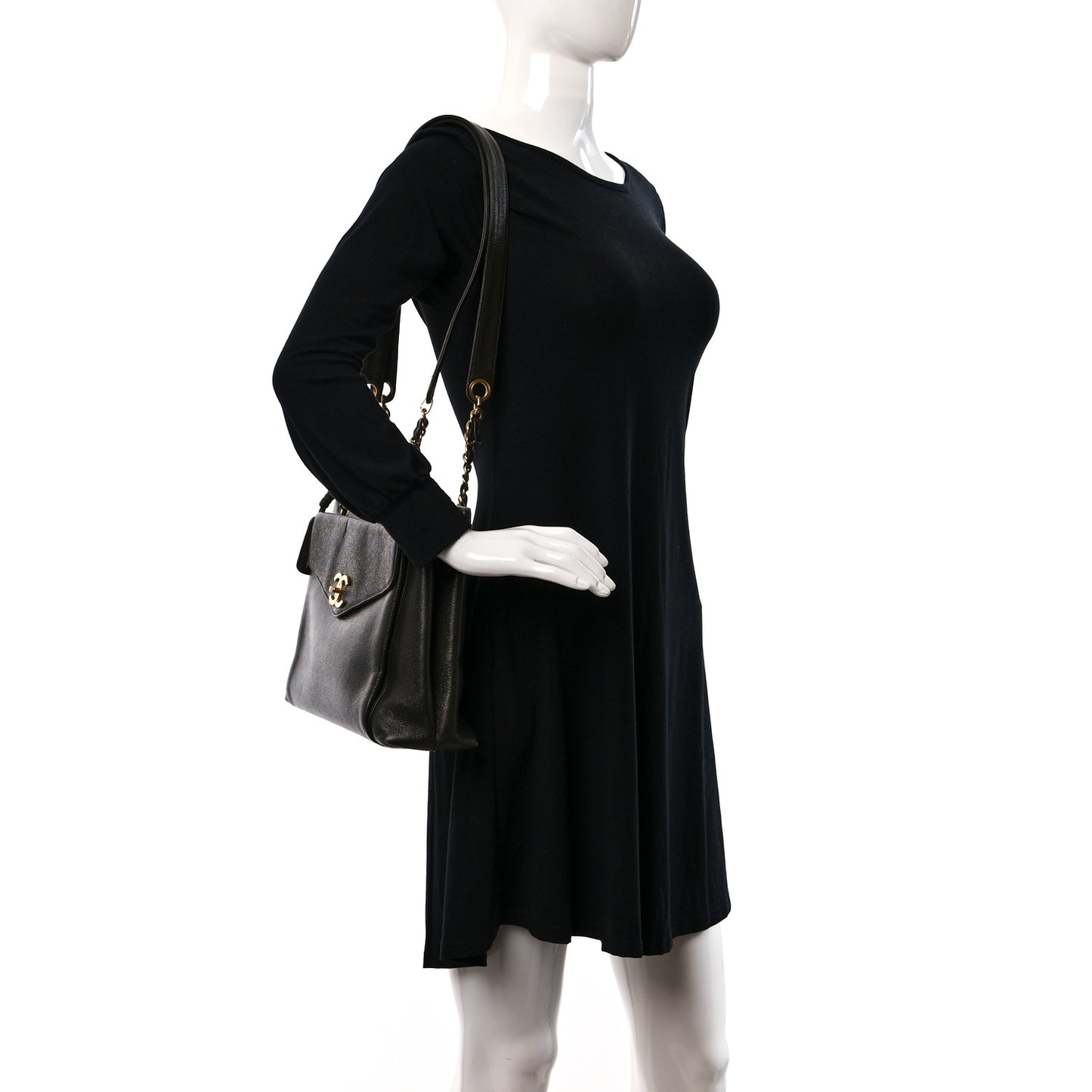 Chanel  Caviar CC Shopper Tote - Clairely Amazing