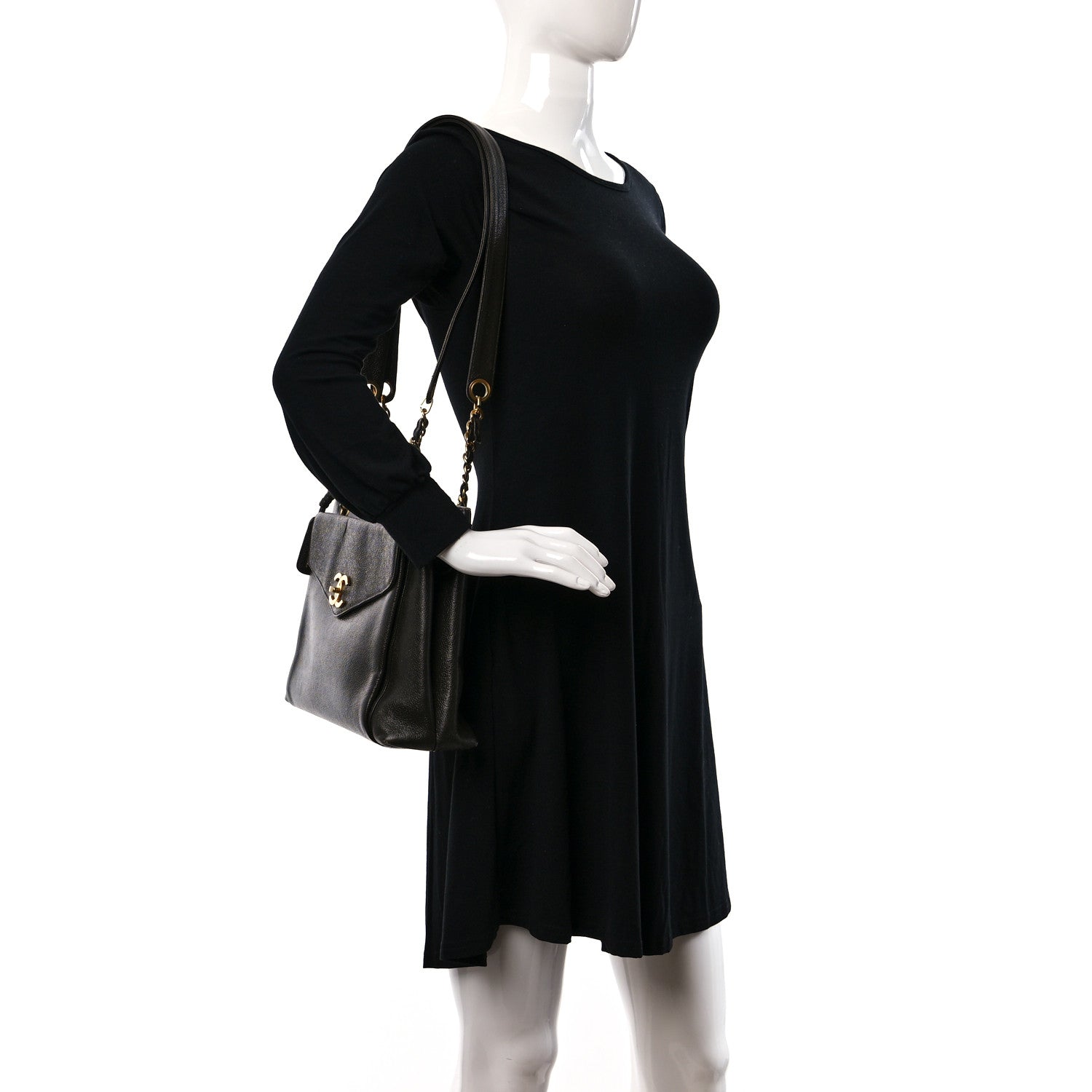 Chanel  Caviar CC Shopper Tote - Clairely Amazing