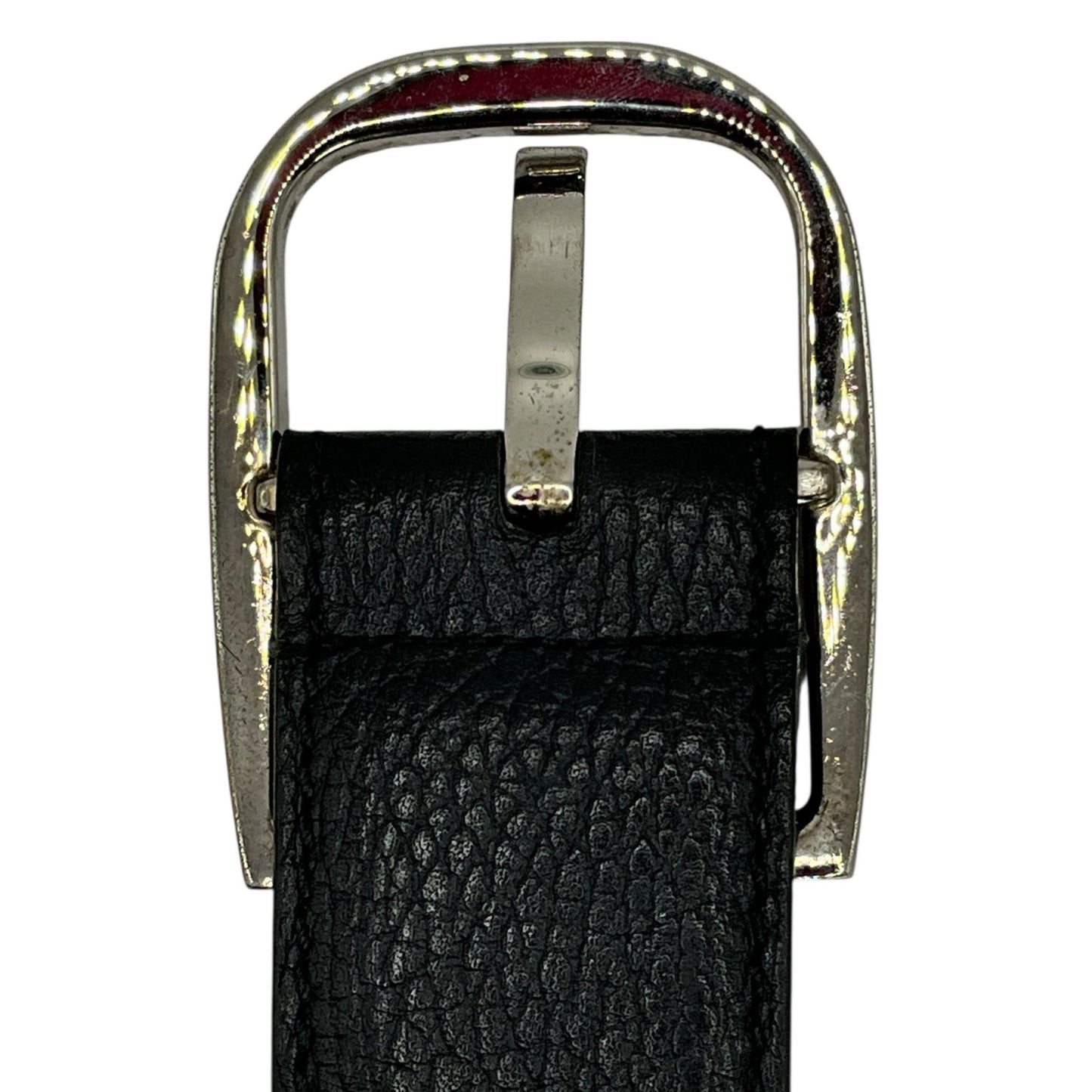 Gucci Black Silver Belt