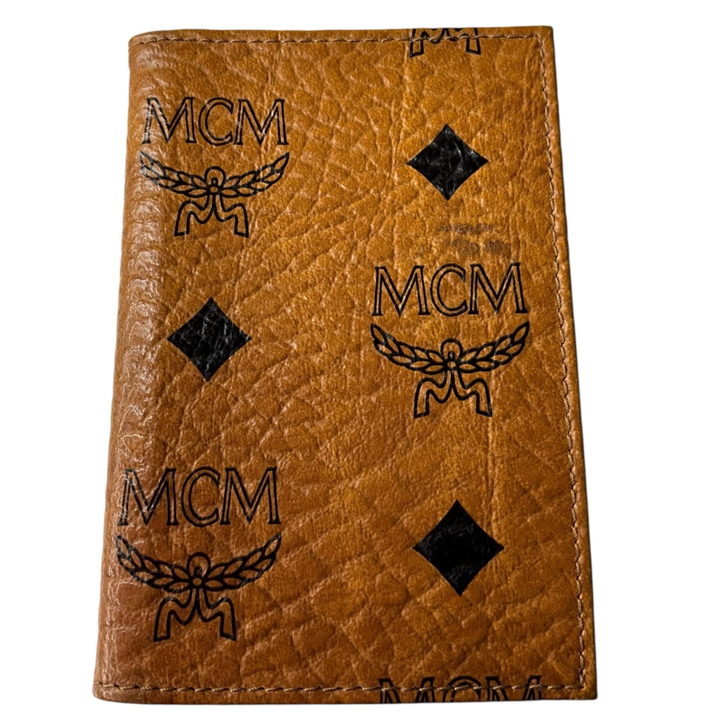MCM Cognac Card Holder