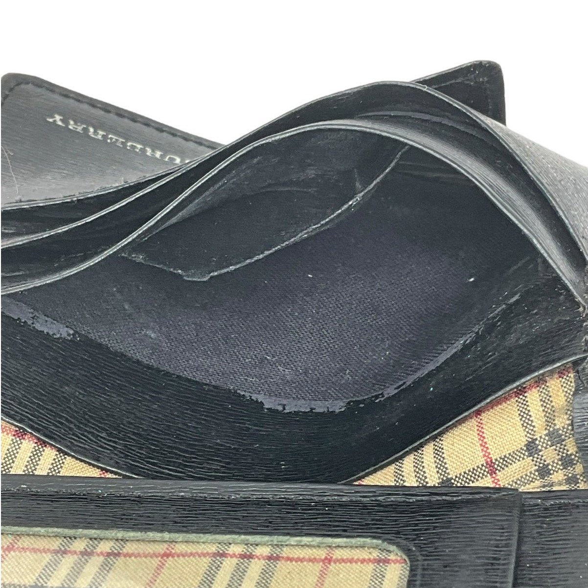 Burberry Black Bifold Card Case