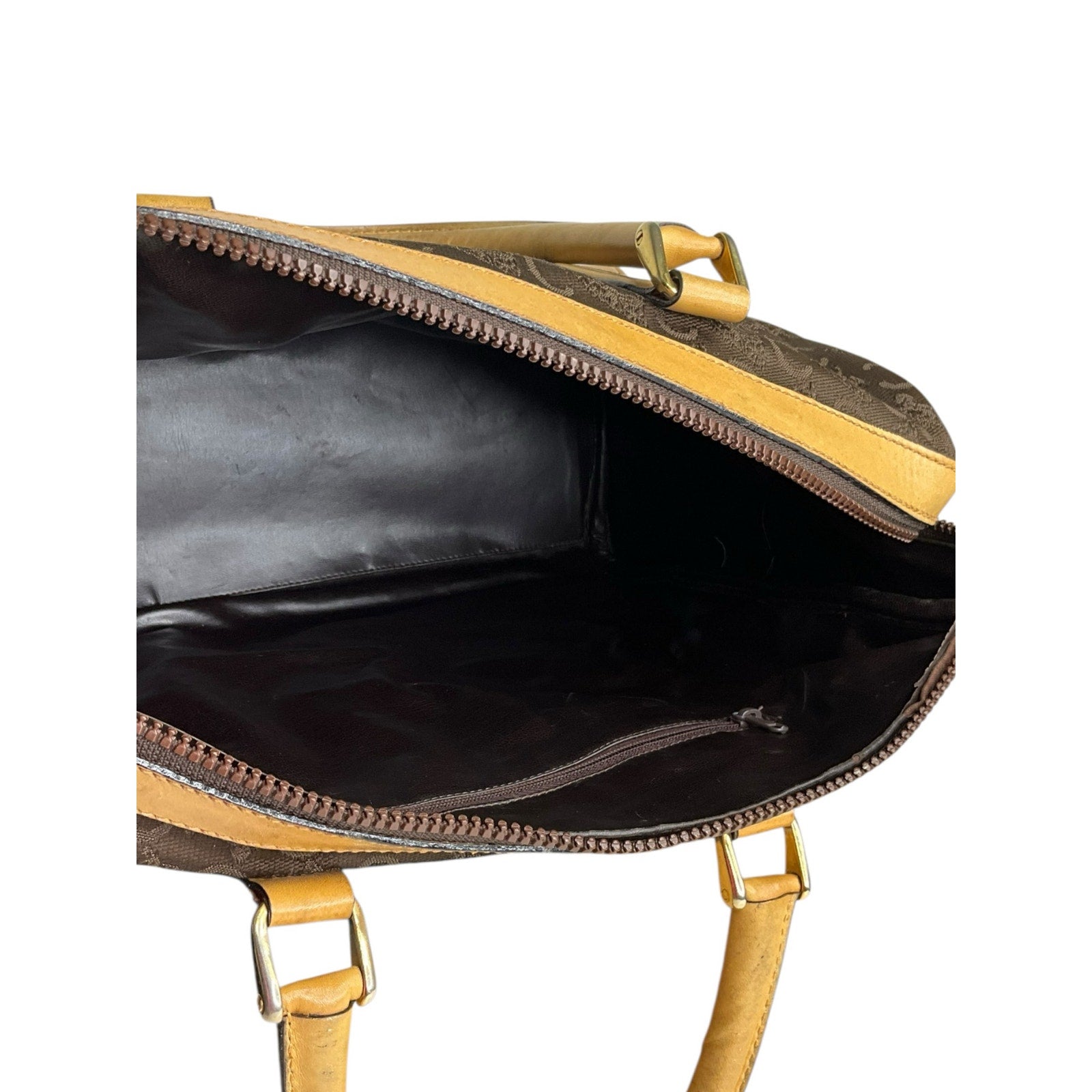 Authentic Celine Boston Bag - Brown